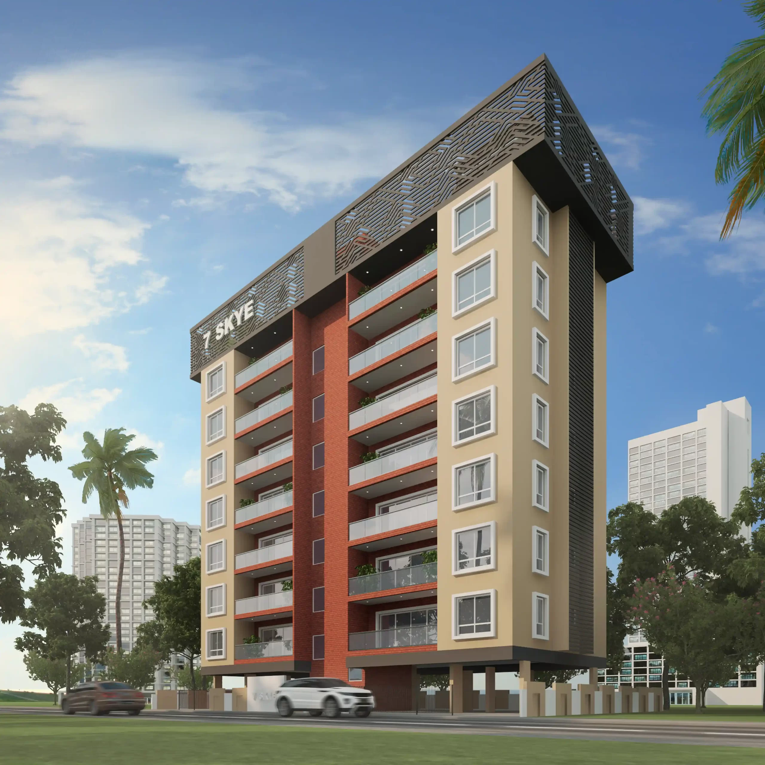 3d side elevation 7 skye baner